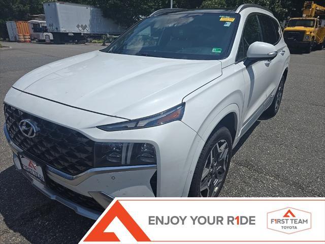 used 2021 Hyundai Santa Fe car, priced at $25,700