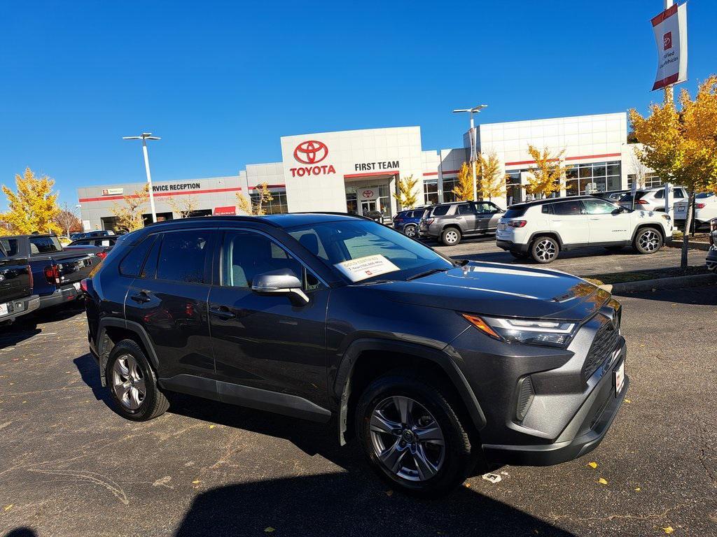 used 2022 Toyota RAV4 car, priced at $28,500