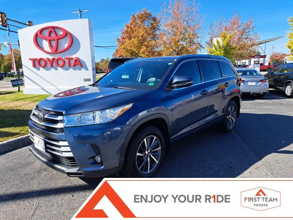 used 2018 Toyota Highlander car, priced at $21,800