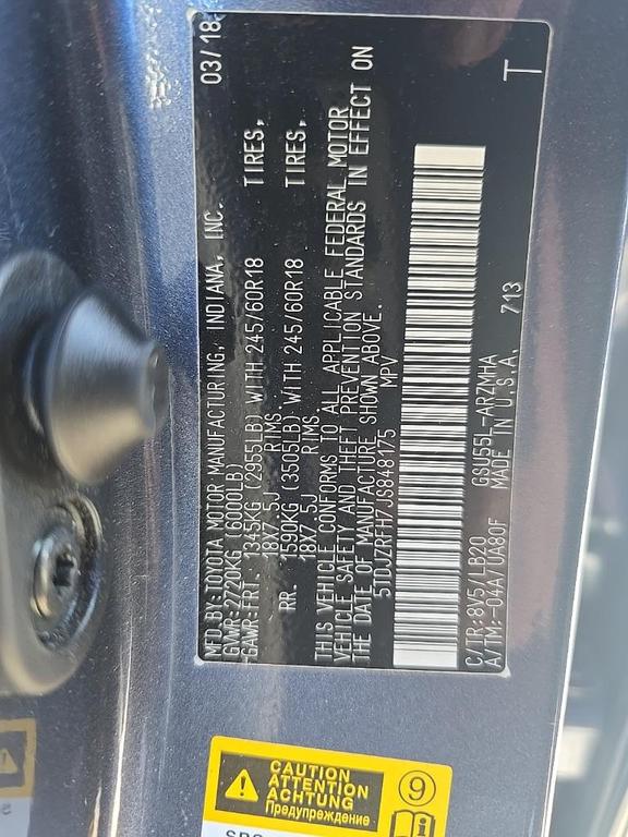 used 2018 Toyota Highlander car, priced at $22,900