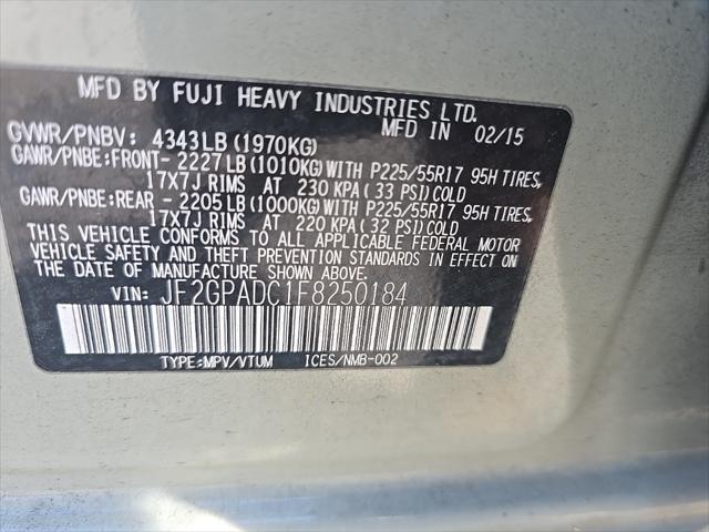 used 2015 Subaru XV Crosstrek car, priced at $12,000