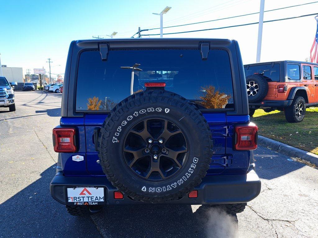 used 2020 Jeep Wrangler Unlimited car, priced at $27,500