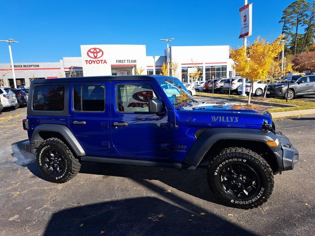 used 2020 Jeep Wrangler Unlimited car, priced at $27,500