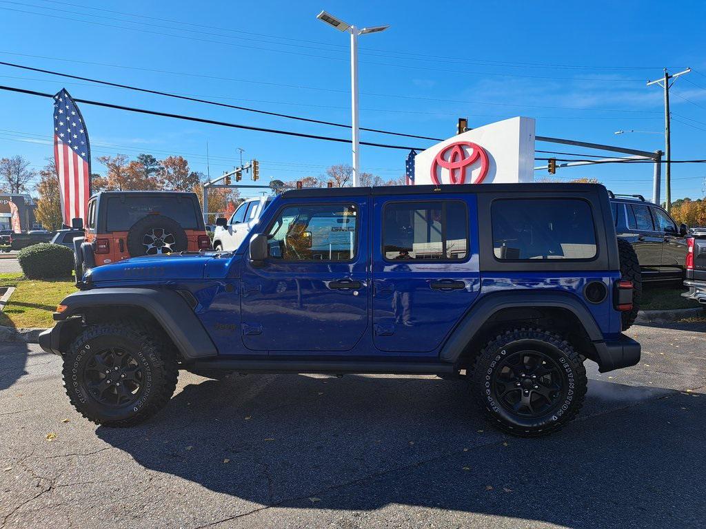 used 2020 Jeep Wrangler Unlimited car, priced at $27,500