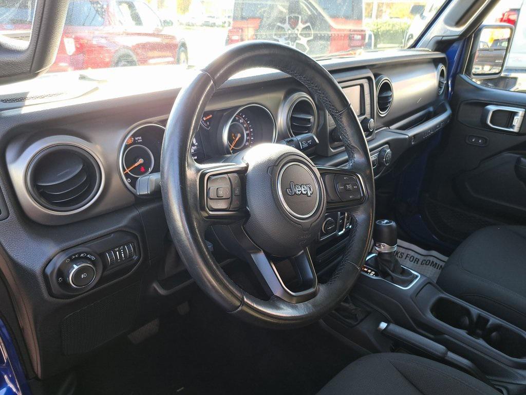 used 2020 Jeep Wrangler Unlimited car, priced at $27,500