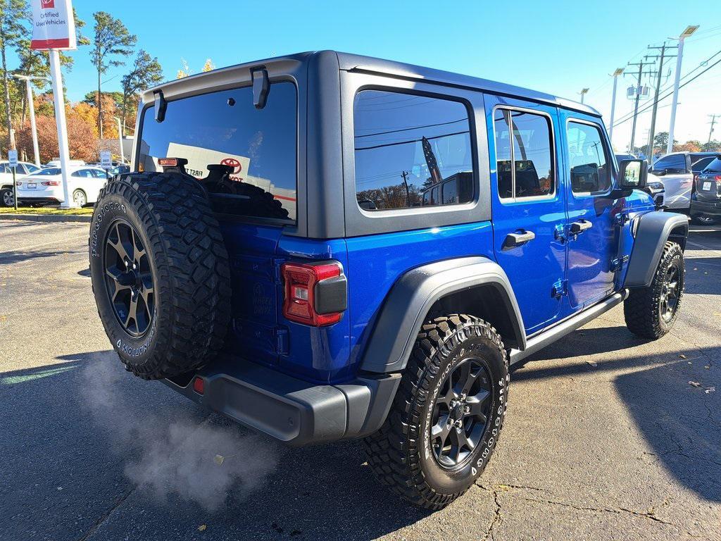 used 2020 Jeep Wrangler Unlimited car, priced at $27,500