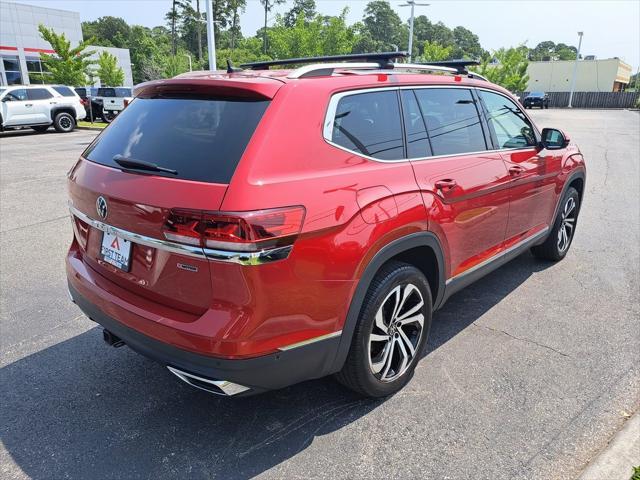 used 2021 Volkswagen Atlas car, priced at $30,000