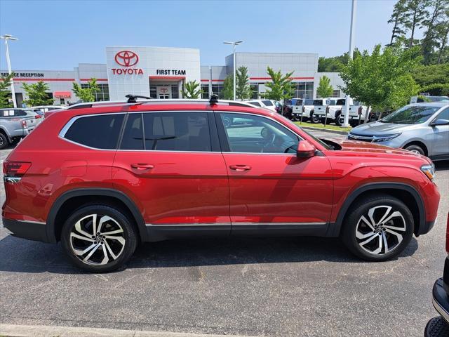 used 2021 Volkswagen Atlas car, priced at $30,000
