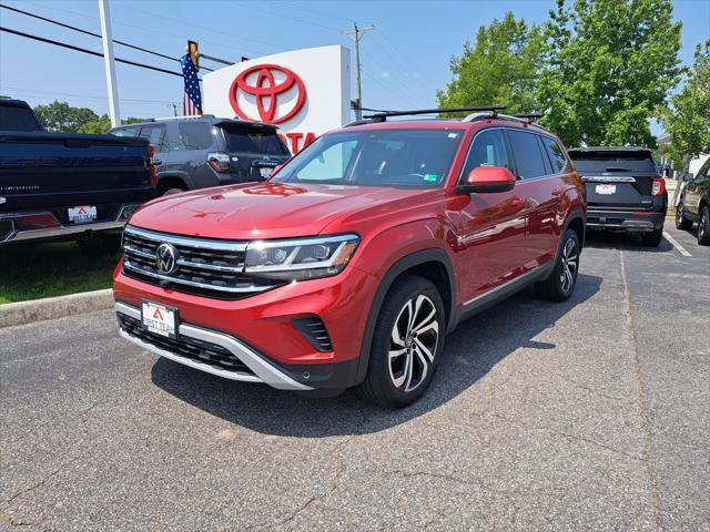 used 2021 Volkswagen Atlas car, priced at $30,000