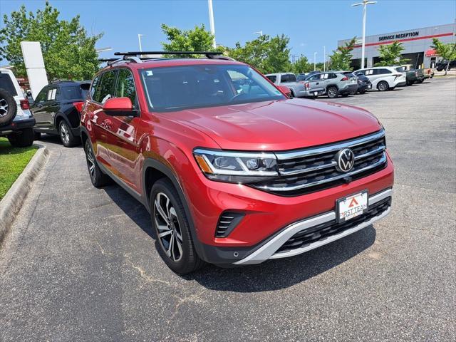 used 2021 Volkswagen Atlas car, priced at $30,000