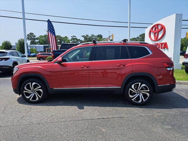 used 2021 Volkswagen Atlas car, priced at $30,000
