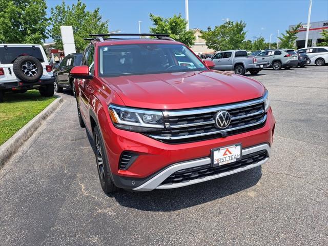 used 2021 Volkswagen Atlas car, priced at $30,000