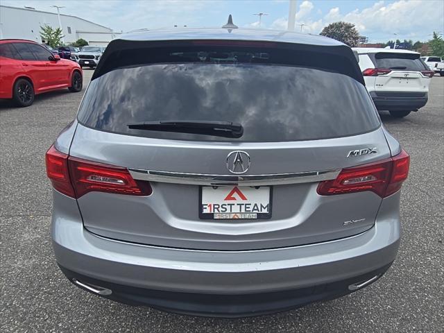 used 2016 Acura MDX car, priced at $17,900