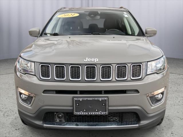 used 2021 Jeep Compass car, priced at $19,163