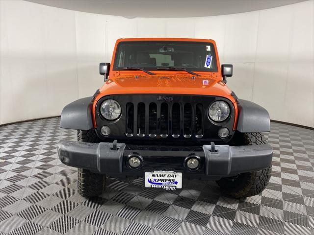 used 2015 Jeep Wrangler car, priced at $17,900