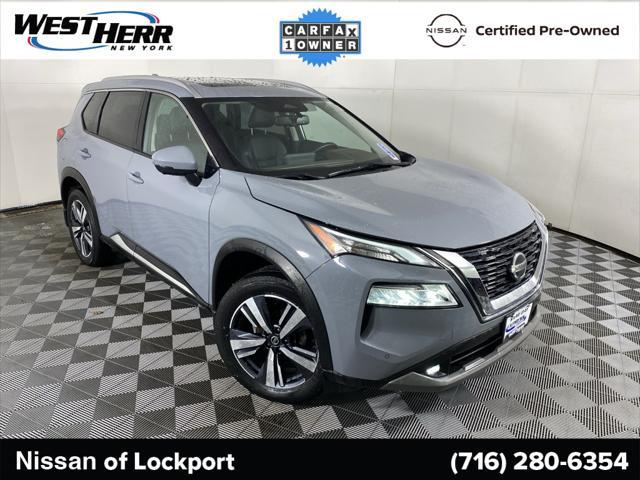 used 2021 Nissan Rogue car, priced at $27,527