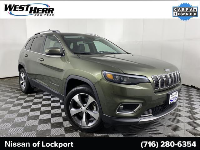 used 2021 Jeep Cherokee car, priced at $25,330