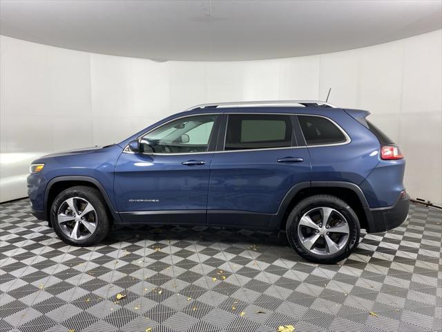 used 2021 Jeep Cherokee car, priced at $23,549