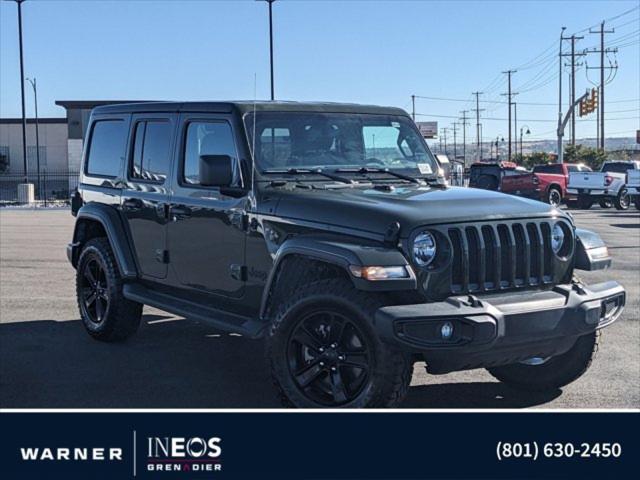 used 2020 Jeep Wrangler Unlimited car, priced at $37,495