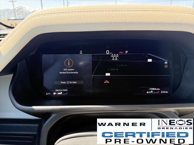used 2020 Land Rover Defender car, priced at $48,956