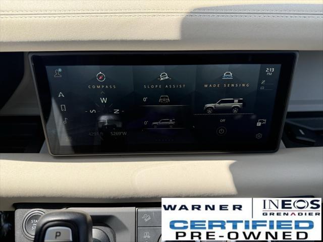 used 2020 Land Rover Defender car, priced at $48,956