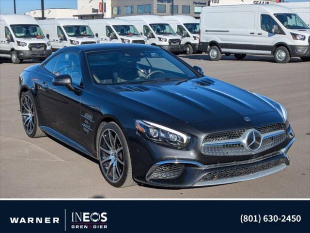 used 2020 Mercedes-Benz SL 550 car, priced at $75,995