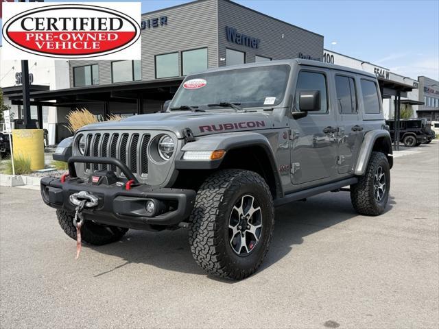 used 2020 Jeep Wrangler Unlimited car, priced at $36,981
