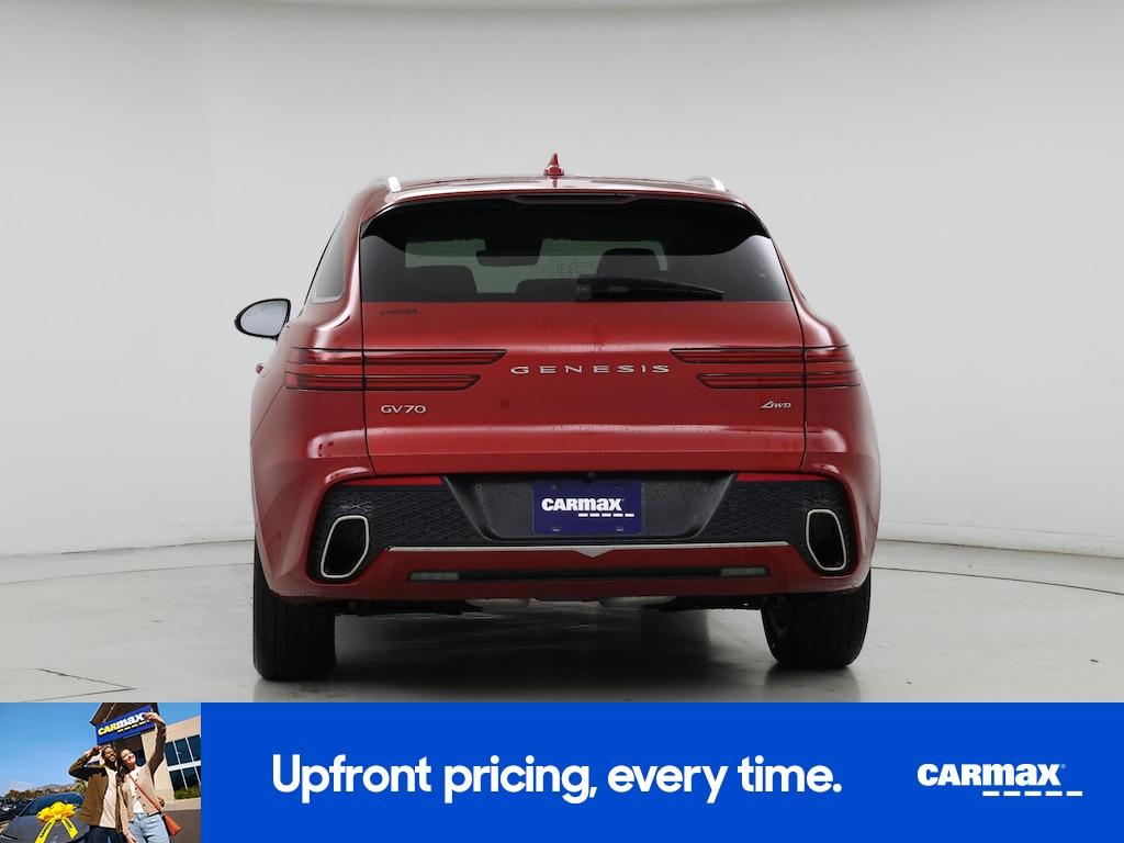 used 2022 Genesis GV70 car, priced at $35,998