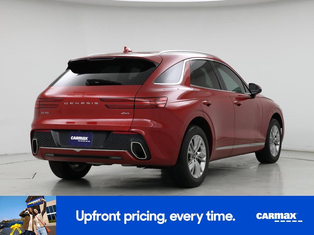 used 2022 Genesis GV70 car, priced at $35,998