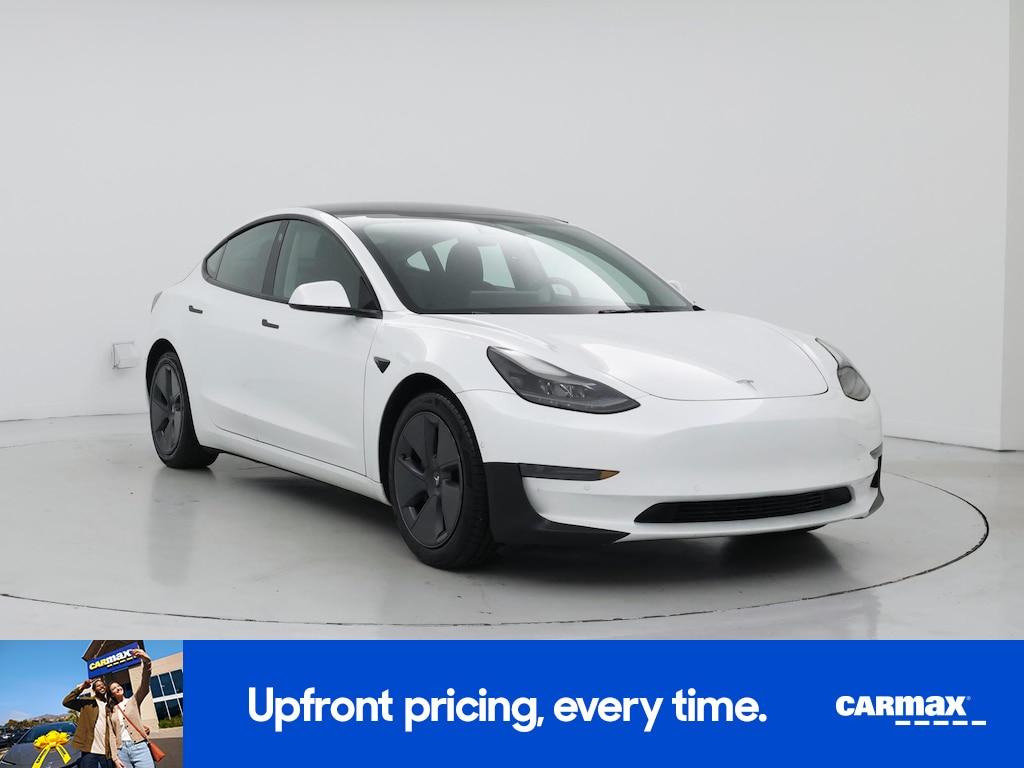 used 2021 Tesla Model 3 car, priced at $25,998