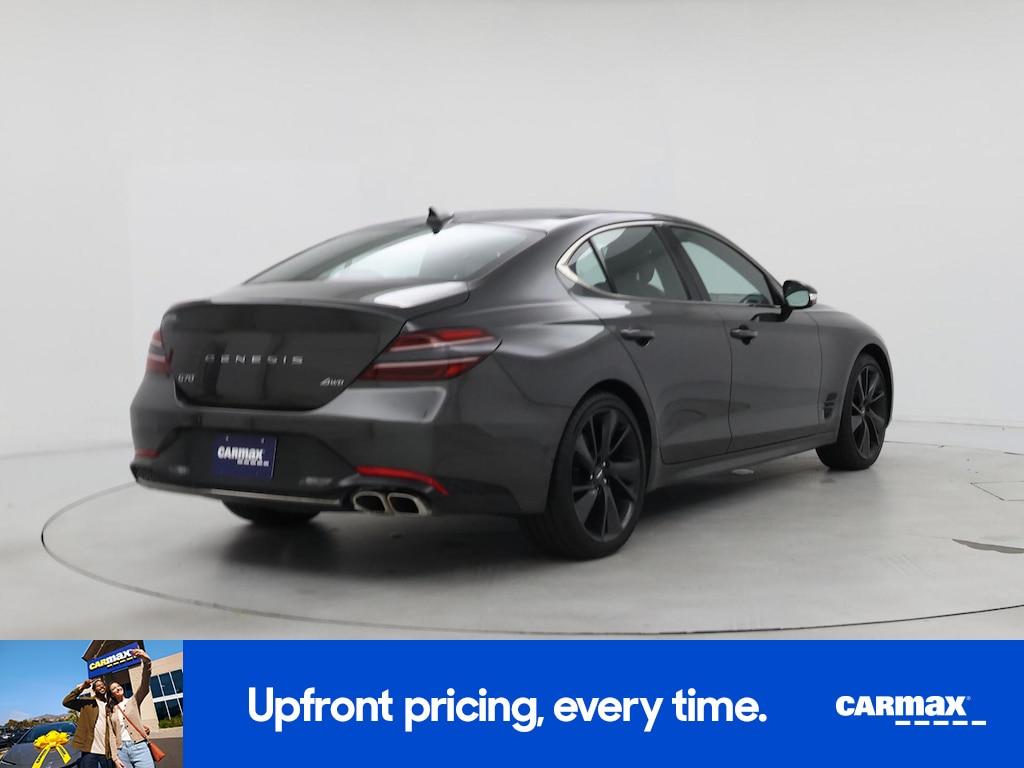 used 2023 Genesis G70 car, priced at $32,998