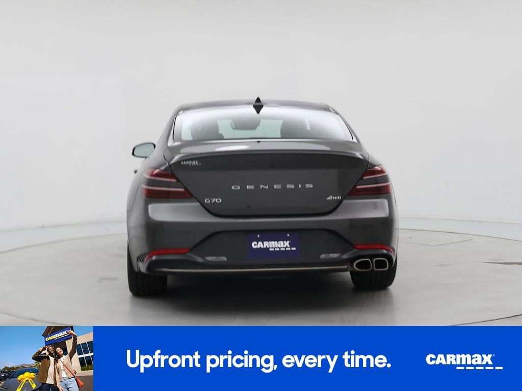 used 2023 Genesis G70 car, priced at $32,998