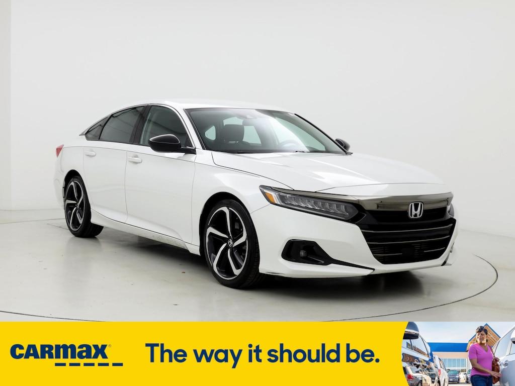 used 2021 Honda Accord car, priced at $24,998