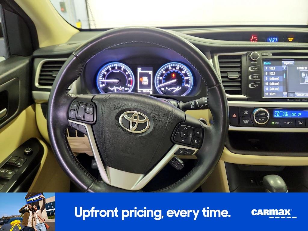 used 2017 Toyota Highlander car, priced at $20,998