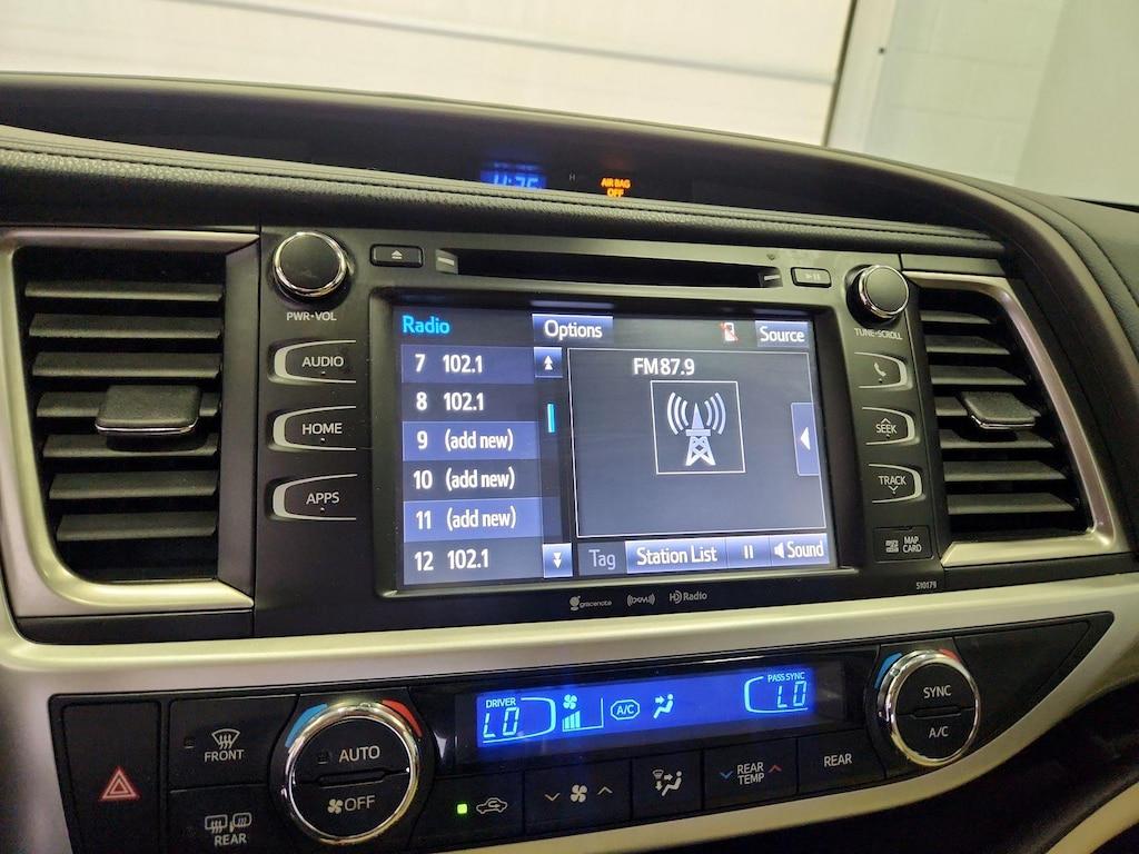 used 2017 Toyota Highlander car, priced at $20,998