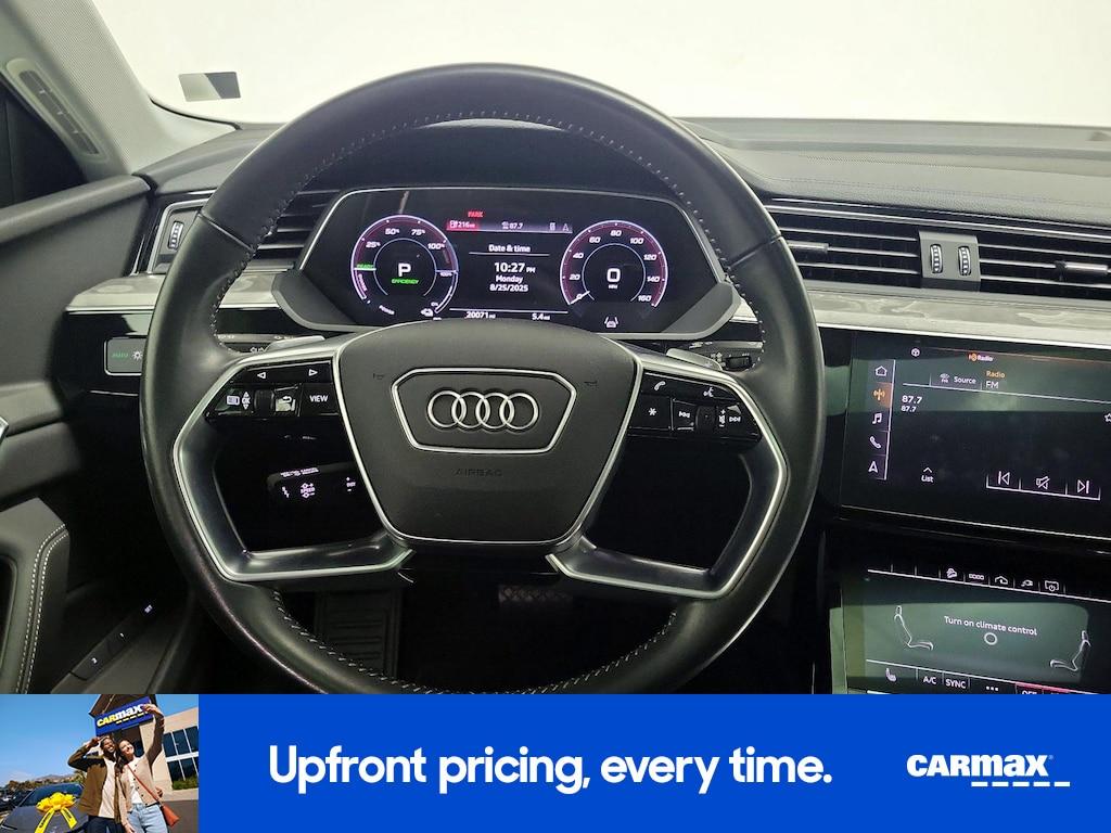 used 2021 Audi e-tron car, priced at $29,998