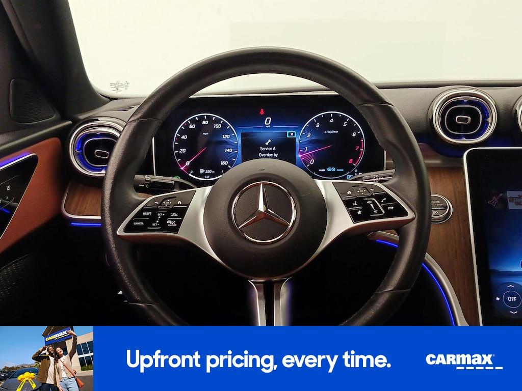 used 2022 Mercedes-Benz C-Class car, priced at $31,998