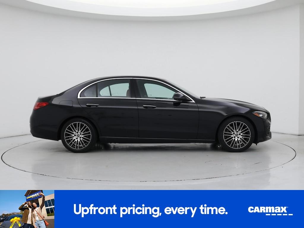 used 2022 Mercedes-Benz C-Class car, priced at $31,998