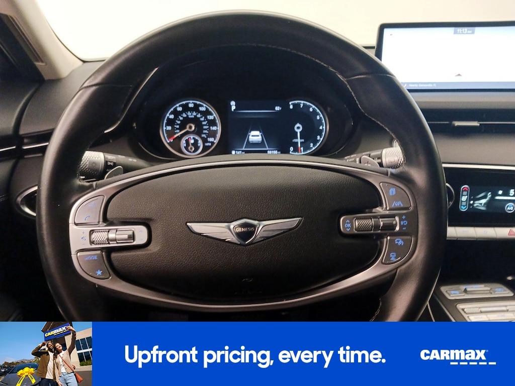 used 2022 Genesis GV70 car, priced at $34,998