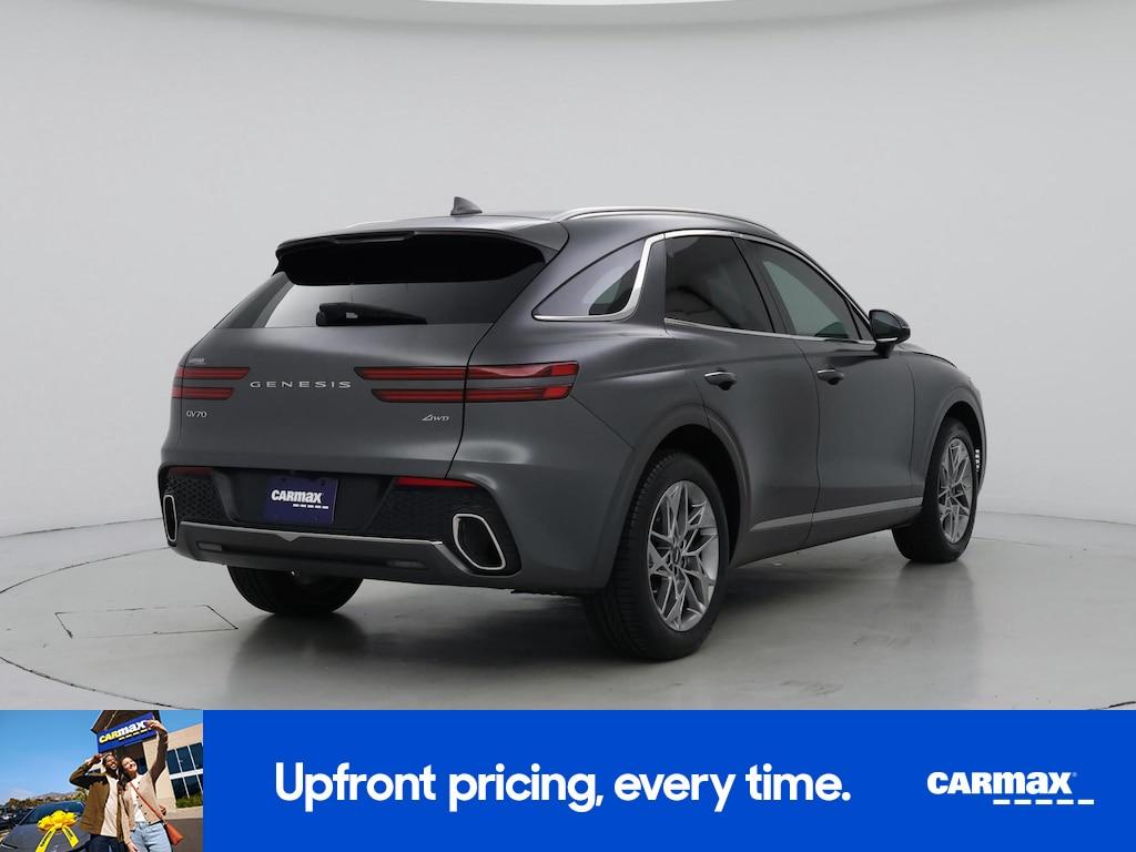 used 2022 Genesis GV70 car, priced at $34,998