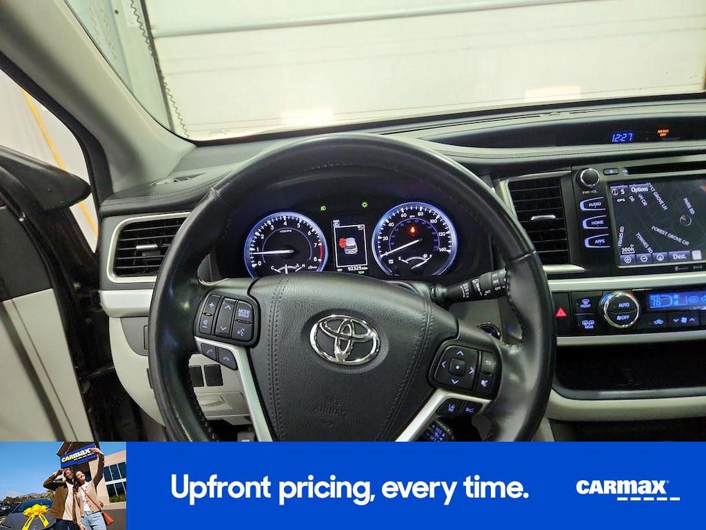 used 2017 Toyota Highlander car, priced at $24,998