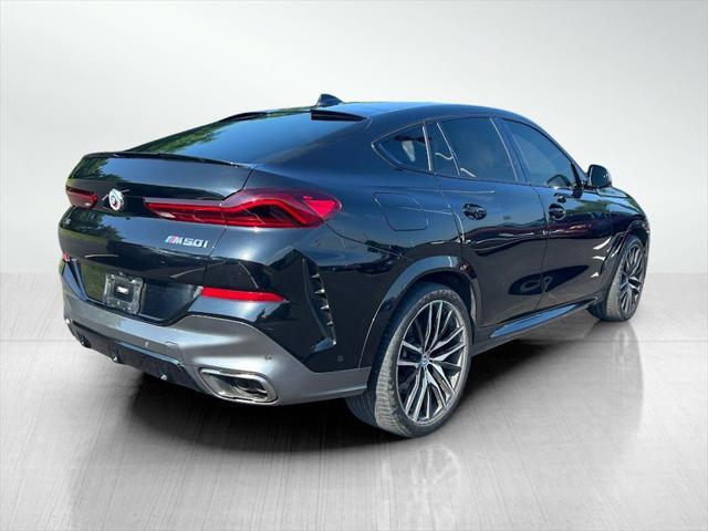 used 2022 BMW X6 car, priced at $56,888
