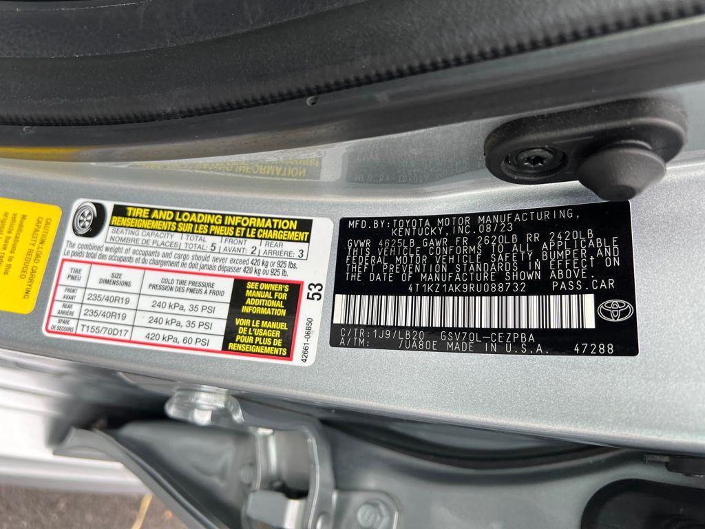 used 2024 Toyota Camry car, priced at $33,888