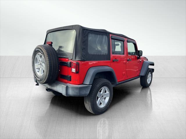 used 2016 Jeep Wrangler Unlimited car, priced at $22,288