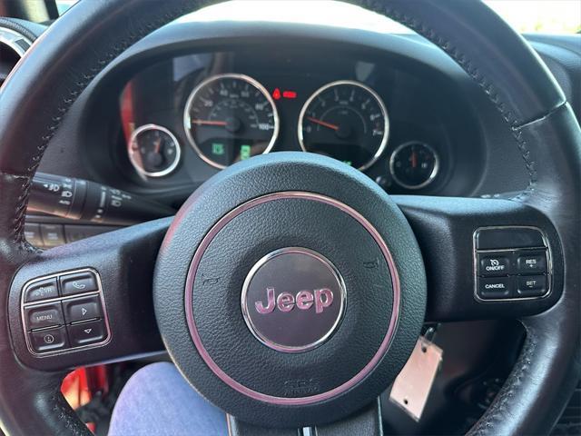 used 2016 Jeep Wrangler Unlimited car, priced at $19,488
