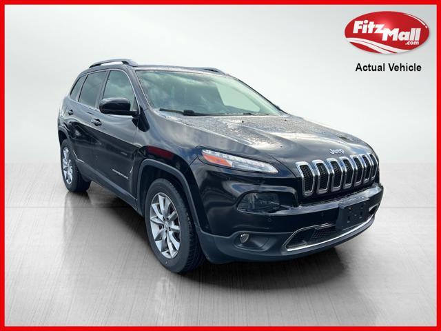 used 2018 Jeep Cherokee car, priced at $15,988