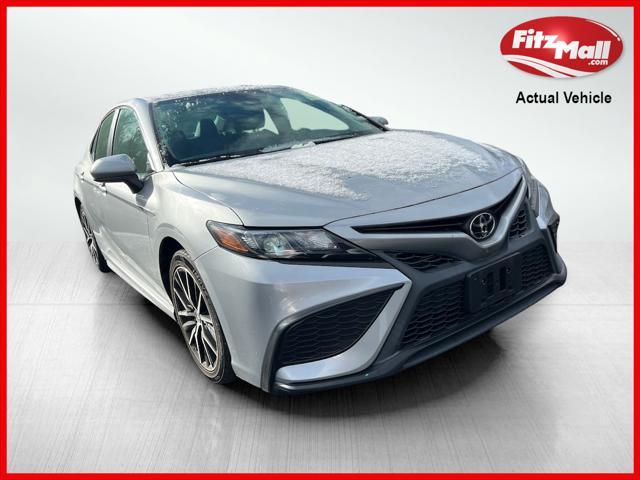 used 2021 Toyota Camry car, priced at $21,488