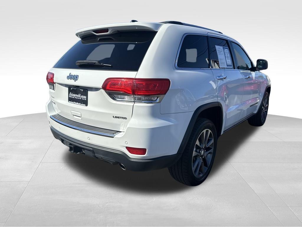 used 2018 Jeep Grand Cherokee car, priced at $15,688