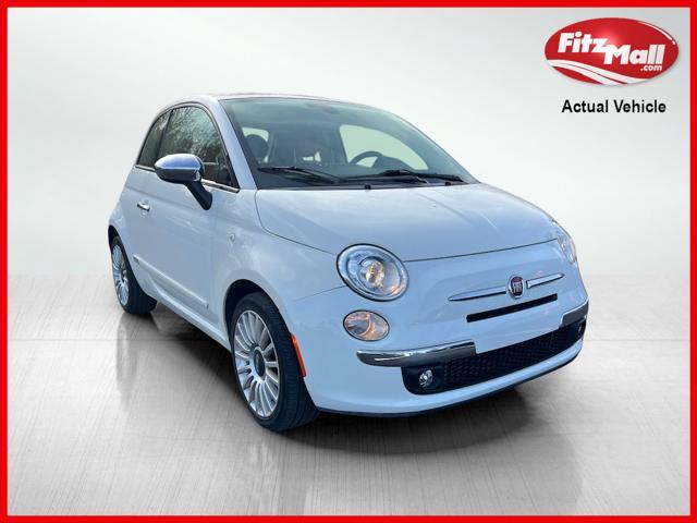 used 2017 FIAT 500 car, priced at $12,488