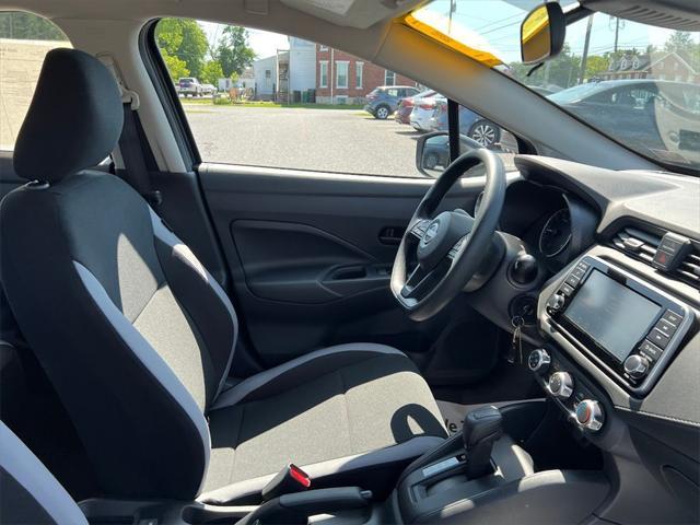 new 2025 Nissan Versa car, priced at $21,516